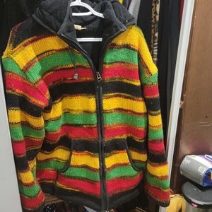 Super warm rasta jacket